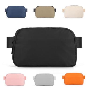 Imagem de Fanny Pack ZPN Mini Preto à Prova D'Água - Unissex