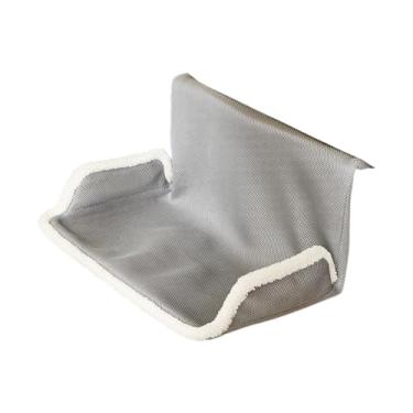 Imagem de Generic Cato de gato assento, poleiro da janela Salvando espaço para dormir, descansando, prateleira forte de gato quente, estrutura da cama para janela, Cinza