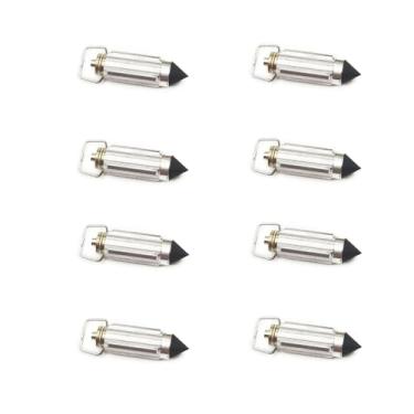 Imagem de Kit de reparo de carburador, peça de agulha flutuante compatível com FZR600 XJ600 YX600 YZF-R6 XS650 XV650 FZ700 FZX700 XJ700 FZ750 FZR750 (8pcs)