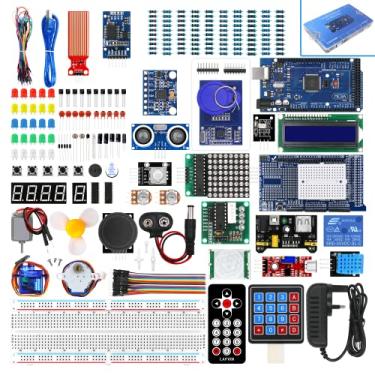 Imagem de LAFVIN Mega 2560 Kit iniciante para Mega328 Nano com Tutorial compatível com Arduino IDE