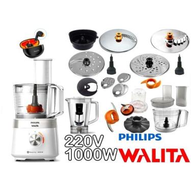 Imagem de Multiprocessador 220v 1000w com 2 Anos Garantia com 21 Itens e cortesi