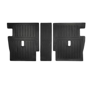 Imagem de Tapetes de carro compatíveis com ZEEKR X 2021-presente Frente Traseira Porta-malas Caixa de armazenamento Almofada à prova d'água Almofada para os pés Kit de carpete TPE Forros de carga para carro(For