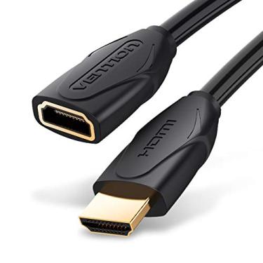 Imagem de Cabo Extensor Adaptador HDMI 2.0 4K Macho Femea 2m Vention