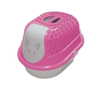 Imagem de Cat Toalete Caixa De Areia Fechada Com Filtro Para Gatos Furacão Pet -
