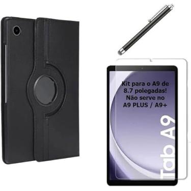 Imagem de Capa Case Anti Impacto para Tablet Samsung Galaxy Tab A9 8.7 pol (X110 X115) + Película de Vidro