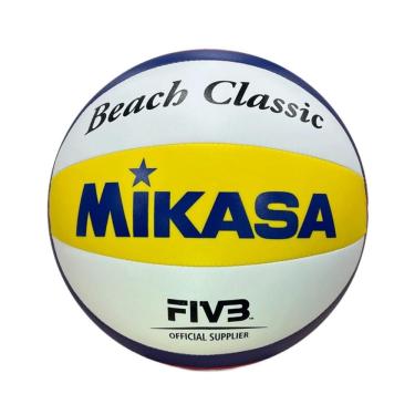 Imagem de Bola Vôlei Mikasa BV552C-WYBR Praia Oficial