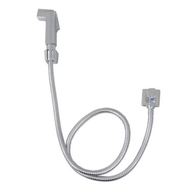 Imagem de Ducha Higiênica Completa Quadrada Cromada Luxo Banheiro Alta Durabilidade Acabamento Premium