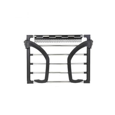 Imagem de Dobrável Sapatos Toalha Radiador Toalha Roupas Dobrável Pólo Secador Secador de Roupas Suporte de 5 Trilhos Acessórios de Decoração, Estilo A, A