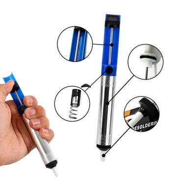 Imagem de Sugador de Solda para Remover Estanho Altas Temperaturas