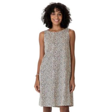 Imagem de Vestido Regata Algodão Várias Estampas M Ao Xgg Malwee, XGG, Oncinha b