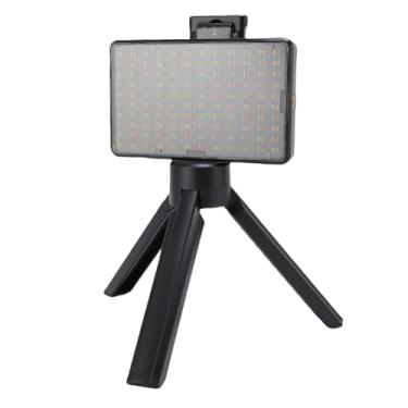 Imagem de Luz de Vídeo LED Com Suporte de tripé, Kit de Iluminação Fotográfico de 2500k-9000k, de 120pcs, ângulo de Feixe de 120 ° de Largura, Embutido Em Bateria de 3000mAh, para
