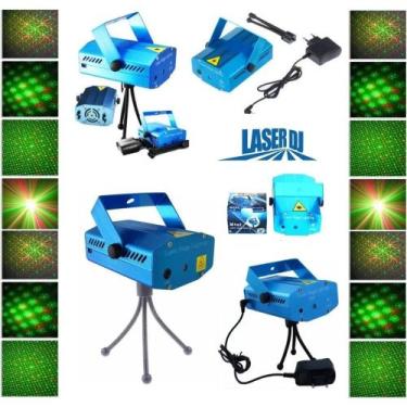 Imagem de Projetor Holográfico Canhão Laser Efeitos Luz Strobo Iluminação Animaç