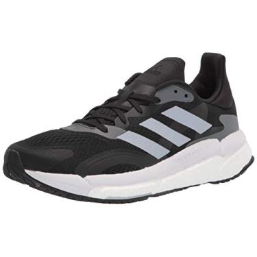 Imagem de adidas Tênis de corrida feminino Solar Boost 21, Preto/halo prata/cinza, 8.5