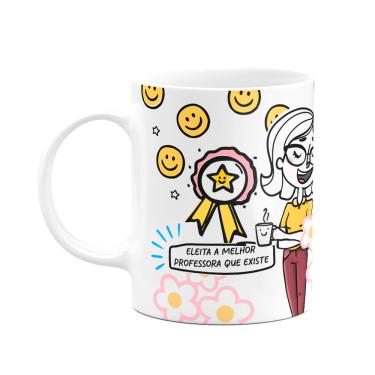 Imagem de Caneca Professores - Eleita a melhor professora que existe