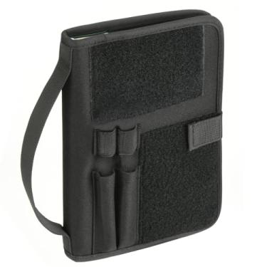 Imagem de Capa de registro militar OCP preta, 14 x 20 cm, suporte tático para notebook militar, suporte para notebook tático do exército, capa protetora de livro verde OCP apenas capa protetora