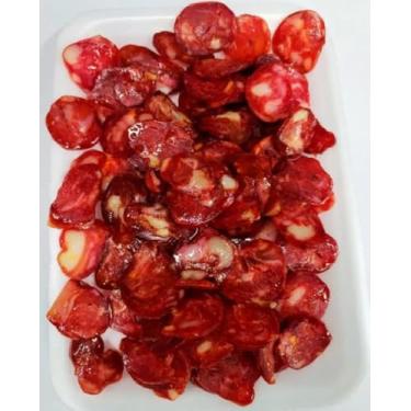 Imagem de Linguiça Calabresa Fatiada Curada C/Pimenta 250g