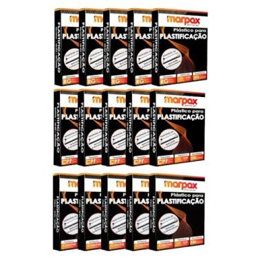 Imagem de Kit Plastificação Polaseal RG + CPF + Crachá 0,05mm 1500 uni