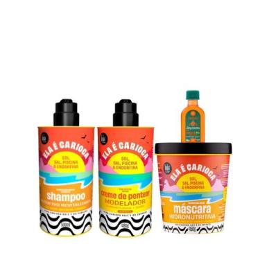 Imagem de Kit Lola Ela é Carioca Sh 500ml + Masc 450ml + Cpp 3ABC 480ml + Pinga!