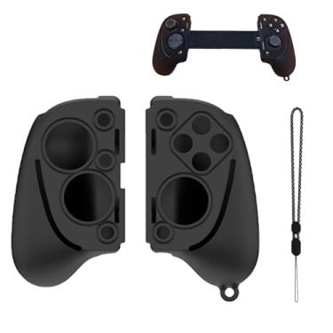 Imagem de NOUKAJU Case Cover for Razer Kishi Ultra Gaming Controller, Silicone Grip Case Cover,Silicone Handle Case with Lanyard,Silicone case,Anti-Drop, Anti-Scratch,Shockproof(Black)
