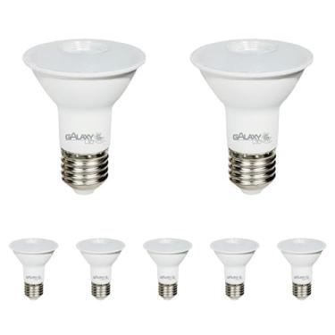 Imagem de Kit 7x Lâmpada Par20 LED 8W 2700K E27 Dimerizável Bivolt