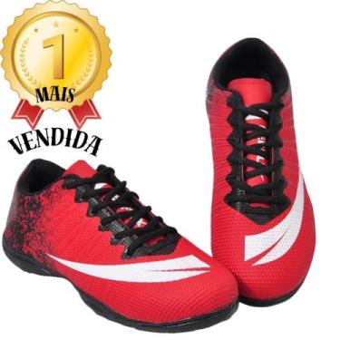 Imagem de Chuteira Futsal Quadra Adulto Infantil Colada e Costurada - PERFLEX Re