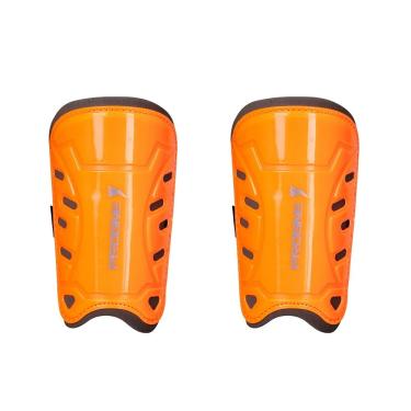 Imagem de Caneleira Iron Laranja para Futsal, Society e Campo