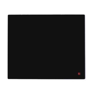 Imagem de KUMORI Deskmat Mouse Pad Glasspad Superfície Ultra Glide Vidro Temperado Parte Inferior Antiderrapante Resistente à Água (Stealth)