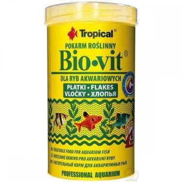 Imagem de Tropical bio-vit flakes 100g - ração em flocos p/ peixes - un
