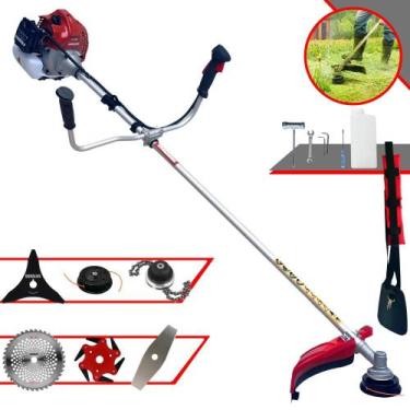 Imagem de Roçadeira À Gasolina Profissional Kawashima BCJ431L 43cc 1,7HP Complet