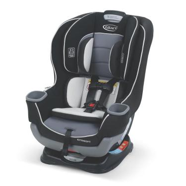Imagem de Cadeira de Bebê para carro Extend2Fit conversível, preta, GRACO 1963212, Preto