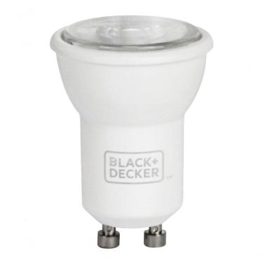 Imagem de Lâmpada Led Mini Dicroica Mr11 Gu10 3,5W 2700K Black+Decker