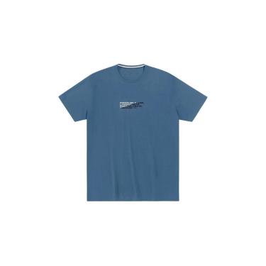 Imagem de Camiseta Plus Size Hangar 33 Pima Azul Tam. G3-Masculino