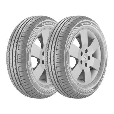 Imagem de Kit 2 Pneus Continental Aro 15 155/60R15 ContiEcoContact 3 FR 74T