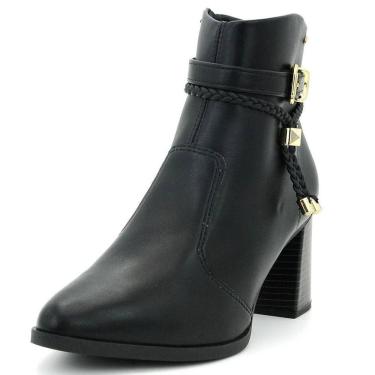 Imagem de Bota Feminina Salto Bloco Médio Conforto Elegante Dakota