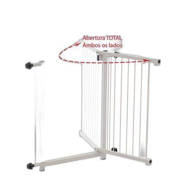 Imagem de Portão Multigrade-Divisor Ambiente 70Cm -Branco Nf0703