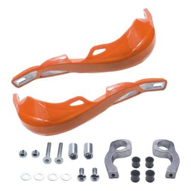 Imagem de Adsspro Proteção universal para guidão de motocicleta, protetores de mão, protetor de manivela, equipamento de proteção 7/20.3 cm 22 mm e 1 1/20.3 cm 28 mm com kits de montagem para Dirt Pit Bike