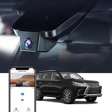 Imagem de Fitcamx 4K Dash Cam Adequada para Lexus LX570 2017-2021 (J200, Gen3), OEM Fábrica Estilo, UHD 2160P Vídeo, Incorporado WiFi & APP, Loop Gravação, G-Sensor, Plug & Play, Fácil de Usar, 64GB Cartão