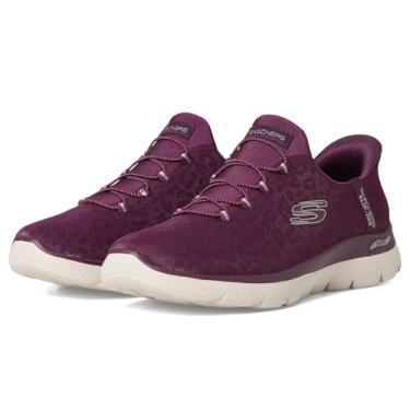 Imagem de Skechers Tênis feminino Arch Fit Summits Hands Free Slip-ins, Ameixa, 38