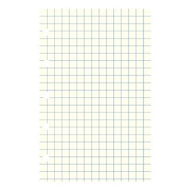Imagem de Filofax Refil para cadernos de bolso quádruplo portátil, 13,8 x 8,8 cm, 32 folhas de creme para bolso recarregável Filofax (B122905U)