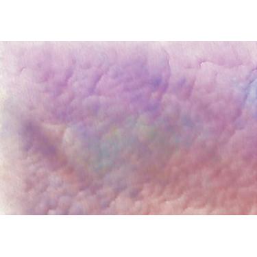 Imagem de Quadro Decorativo com Estampa Watercolor Hand Painted Texture Aquarelle Abstract 30 x 30 Papel 1 unidade