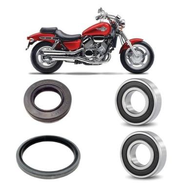 Imagem de Rolamentos Roda Dianteira Honda Magna 750 Kit - AD Parts