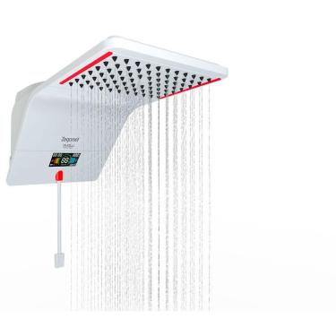 Imagem de Chuveiro Zagonel Ducali Premium Digital, 7500 Watts, Branco, 220 Volts