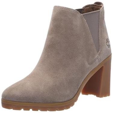 Imagem de Timberland Bota feminina Allington Mid Chelsea, Camurça acastanhada, 8.5