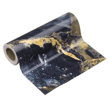 Imagem de HARFINGTON Borda de papel de parede de grão de madeira 15,2 cm x 5 m PVC autoadesivo texturizado adesivo de moldura à prova d'água papel de parede decorativo de parede para armário de mesa de porta de