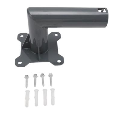 Imagem de Satélite Internet Mount Mount Weather Resistente ao teto Kit de montagem de parede para V2 Antena retangular Antena aço inoxidável cinza 100 x 100 x 3mm