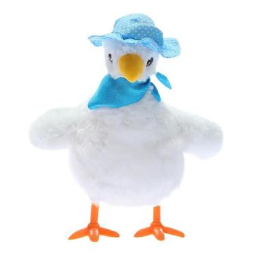 Imagem de Galinha que põe ovos de pelúcia mágica frango brinquedo de pelúcia mús