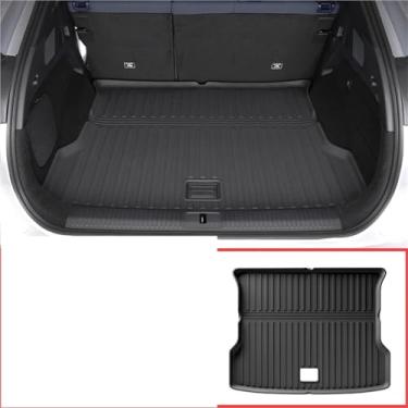 Imagem de Tapete de porta-malas de carro TPE compatível com Xpeng G6 2023 2024 Xiaopeng G6, à prova d'água, resistente à sujeira e ao desgaste, para modificação do porta-malas Xpeng G6(Style 1)
