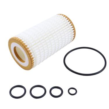 Imagem de ELSOON 0001802609 Filtro de óleo compatível com Mercedes-Benz CLS550 E550 S550 GL450 SL550 R550 E300 C300 GL550 SLK300