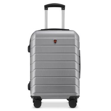 Imagem de Mala de Viagem Bordo para 10Kg com Rodas 360 Holysun, Cinza