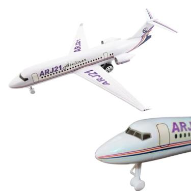 Imagem de Avião Brinquedo AeroBus Concept Super Performance 38cm Grande Avião Fricção Efeito Sonoro e Luzes Linha Premium M5 Armarinhos